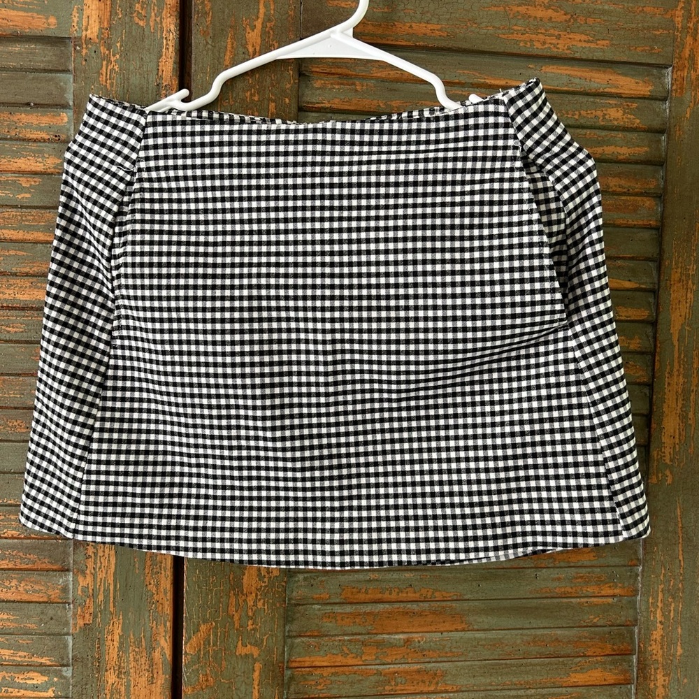 UO Checkered Mini Skirt